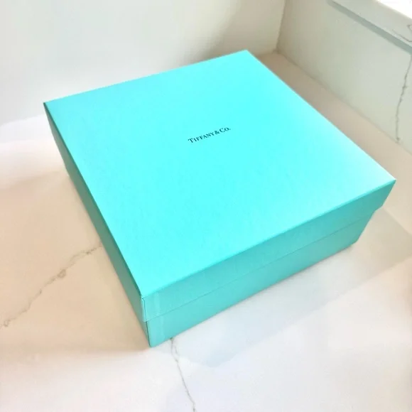 Tiffany & Co Big Tiffany Gift Box in Tiffany Blue Signature color 💚💙🎁 - Picture 4 of 16
